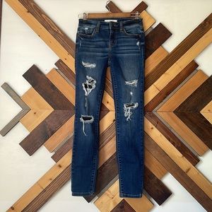 Eunina Jude Mid Rise Skinny Ankle Jeans size 1